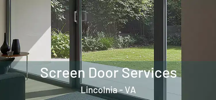 Screen Door Services Lincolnia - VA